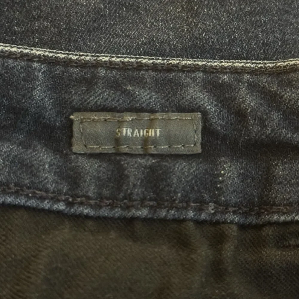 Bonobos Men's Size 33x32 Blue Jeans Dark Wash Straight Slim Stretch Denim